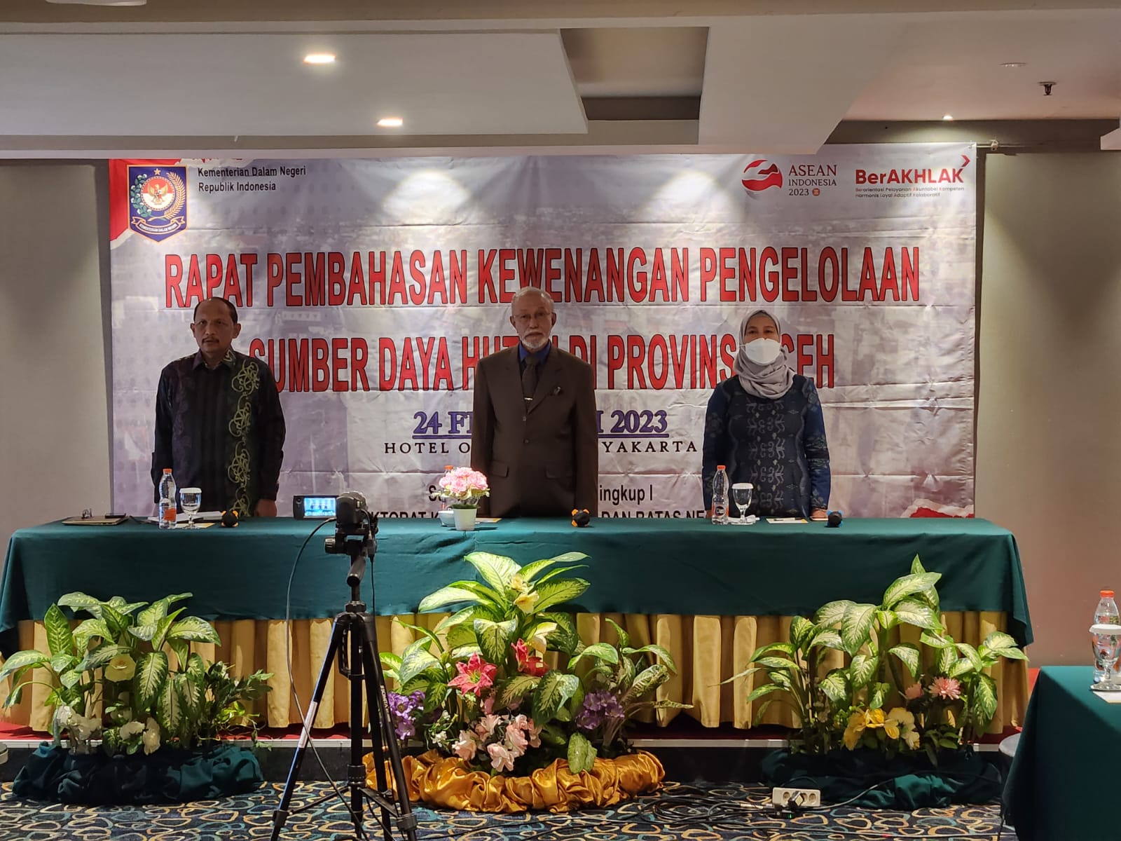 Wali Nanggroe Tegaskan Sektor Kehutanan di Aceh tidak Termasuk Wewenang Pemerintah Pusat