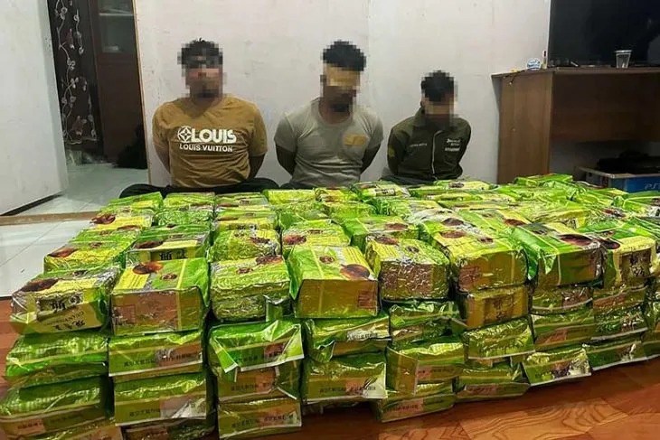 200 Kg Sabu Berhasil Diamankan di Perairan Selat Malaka, Aceh Utara