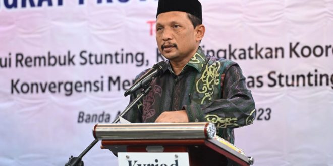 Pemerintah Aceh Terus Fokus Turunkan Angka Kasus <i>Stunting</i>