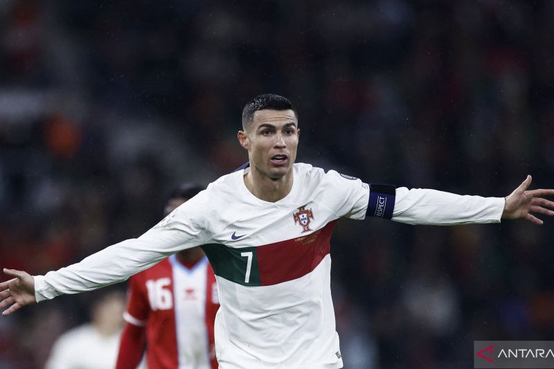 Portugal Bantai Luksemburg 6-0, Cristiano Ronaldo Cetak Dua Gol