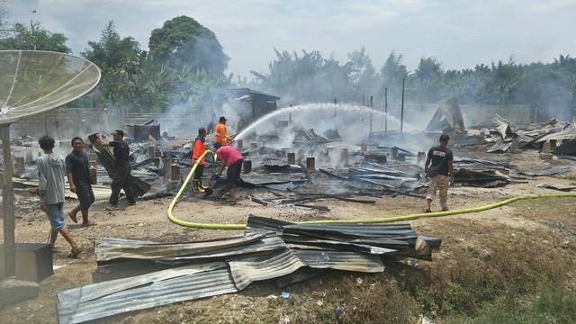 24 Rumah di Aceh Barat Daya Hangus Terbakar
