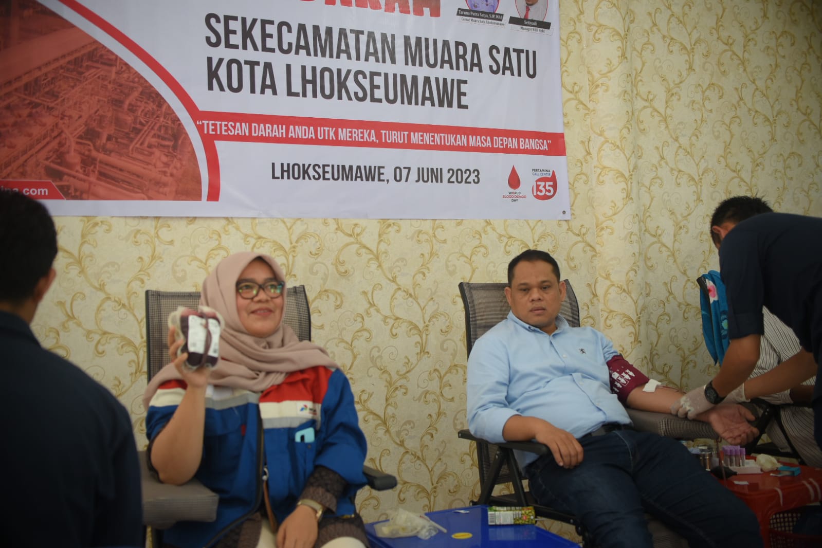 PHE NSO Berhasil Kumpulkan 118 Kantong Darah