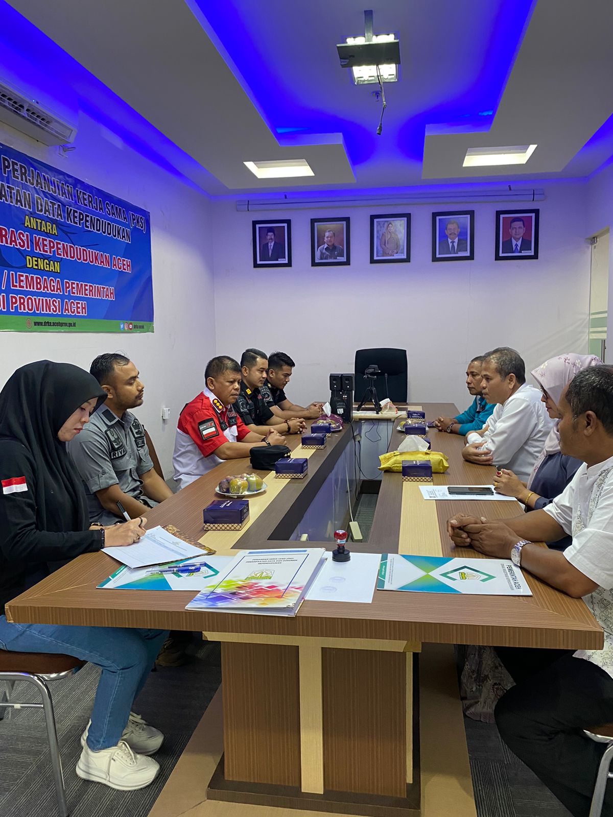 Lapas Banda Aceh Jalin PKS dengan DRKA Soal Non Pemanfaatan Data Kependudukan