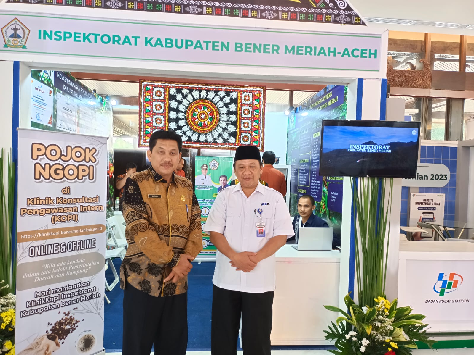 Inspektorat Bener Meriah Wakili Aceh Ikuti Expo Pengawan Intern 2023 di Jakarta