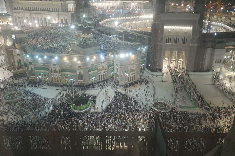 Direktorat Jenderal Paspor Arab Saudi Sebut Saat Ini Lebih dari 1,6 juta Peserta Haji Tiba di Makkah
