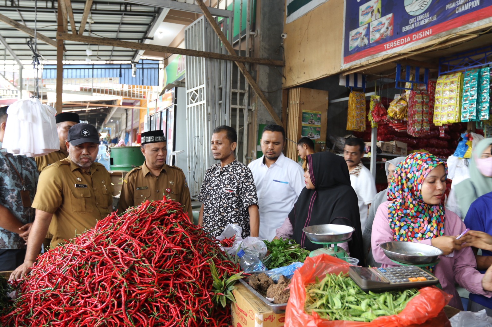 Tim Pengendalian Inflasi Daerah Lhokseumawe Lakukan Sidak Harga Jelang Hari Raya Idul Adha