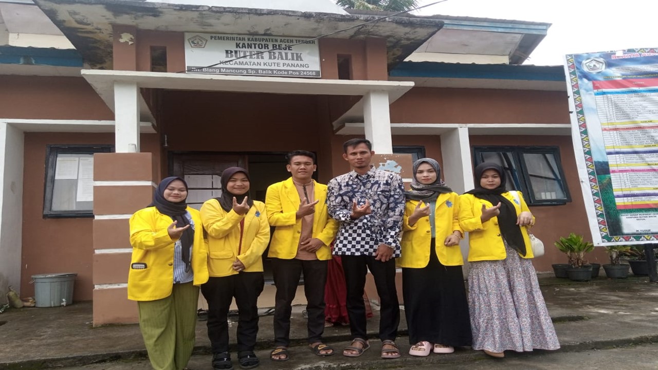 Mahasiswa KKN UTU Tiba di Desa Buter Balik, Aceh Tengah