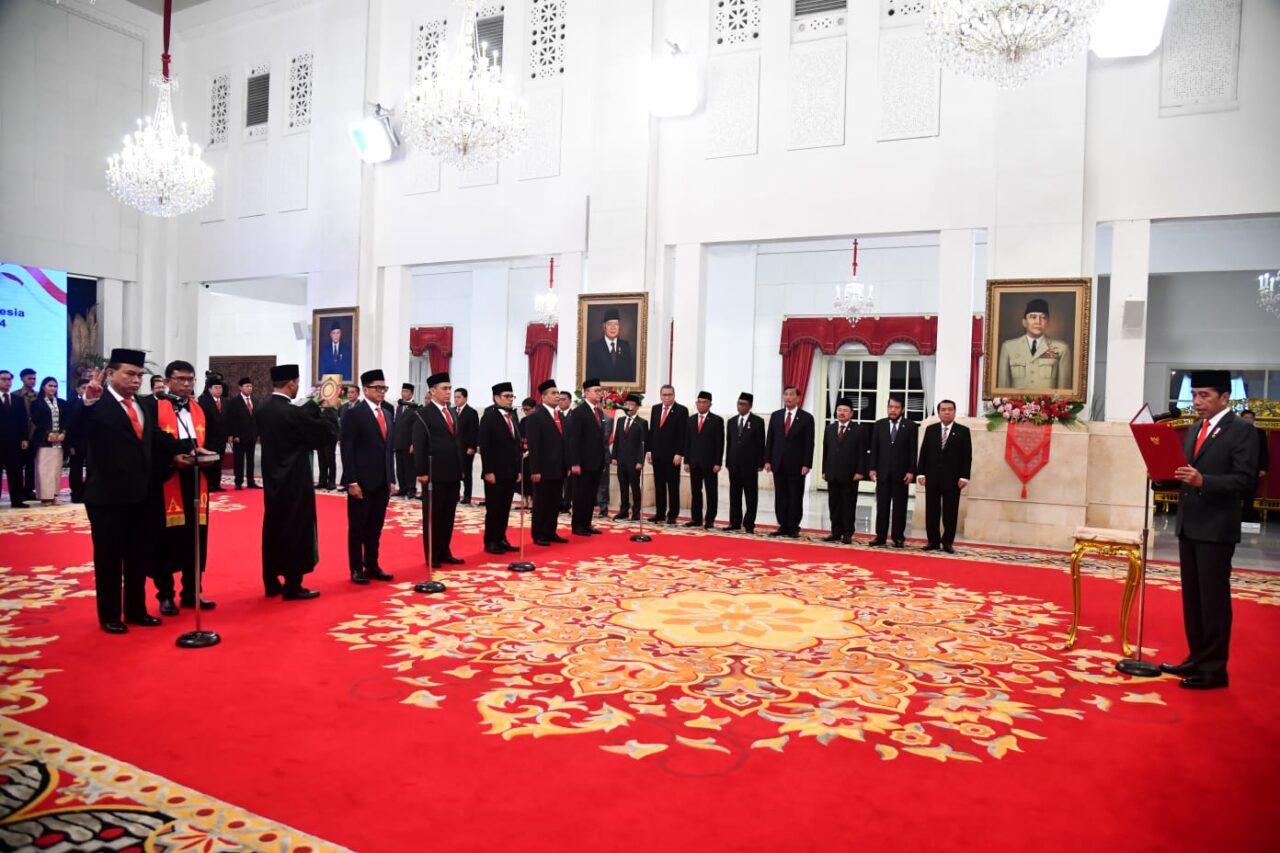 Presiden Lantik Budi Arie Setiadi Jadi Menkominfo, 5 Wakil Menteri dan Wantimpres
