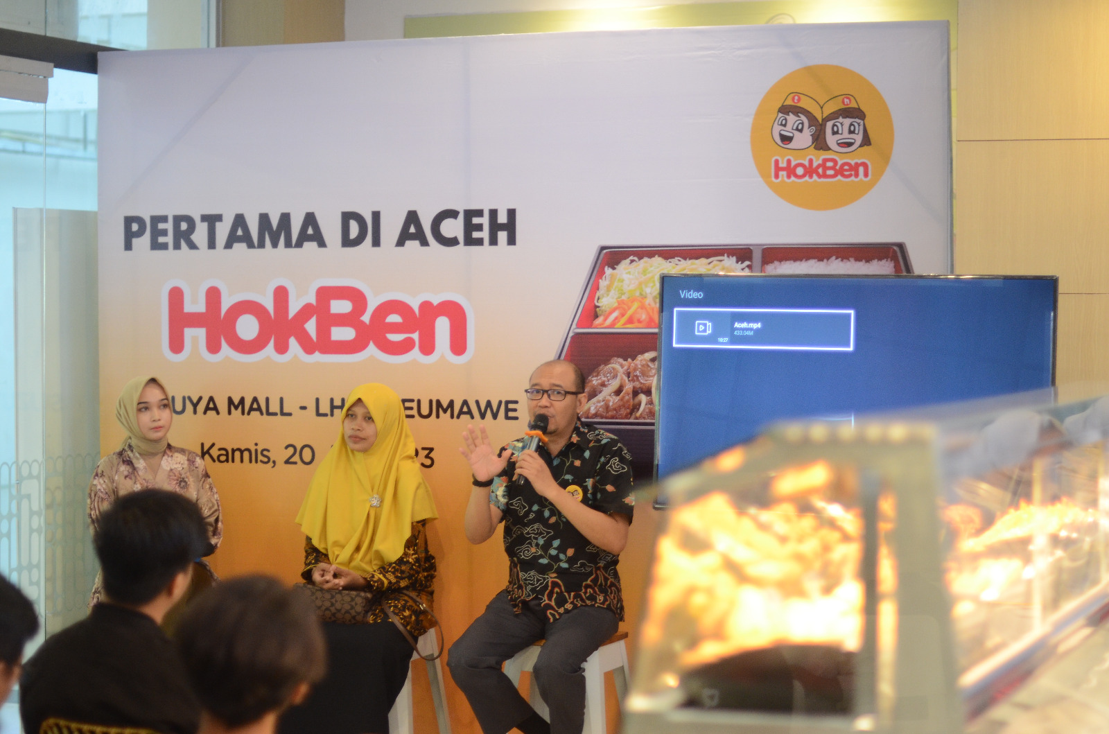 Pertama Kali Di Aceh, Hoka-hoka Bento Resmi Dibuka di Lhokseumawe