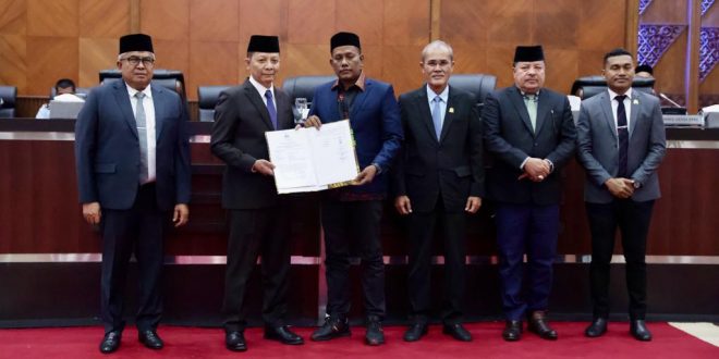 16 Poin Pendapat Akhir Pj Gubernur Aceh di Sidang Paripurna DPRA
