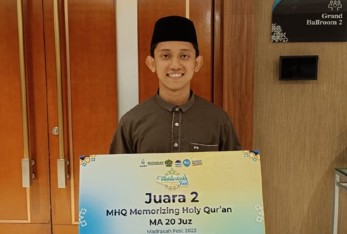 Muhammad Rasyidi, Santri Dayah IQ Aceh Besar Juara 2 Nasional Madrasah Fest 2023
