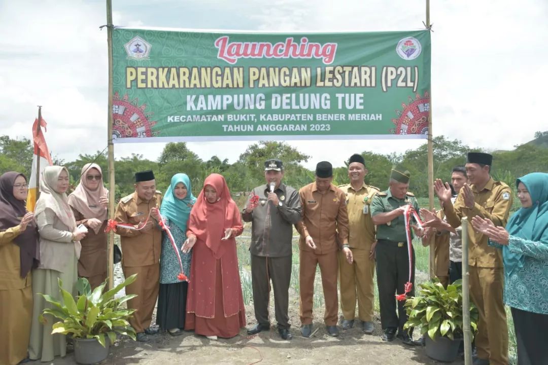 Pj Bupati Bener Meriah Launching P2L dan RGG Delung Tue