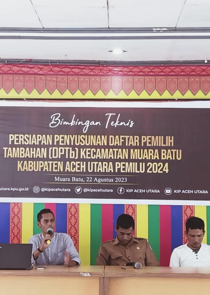 PPK Buka Posko Layanan Pemilih di 24 Desa di Muara Batu
