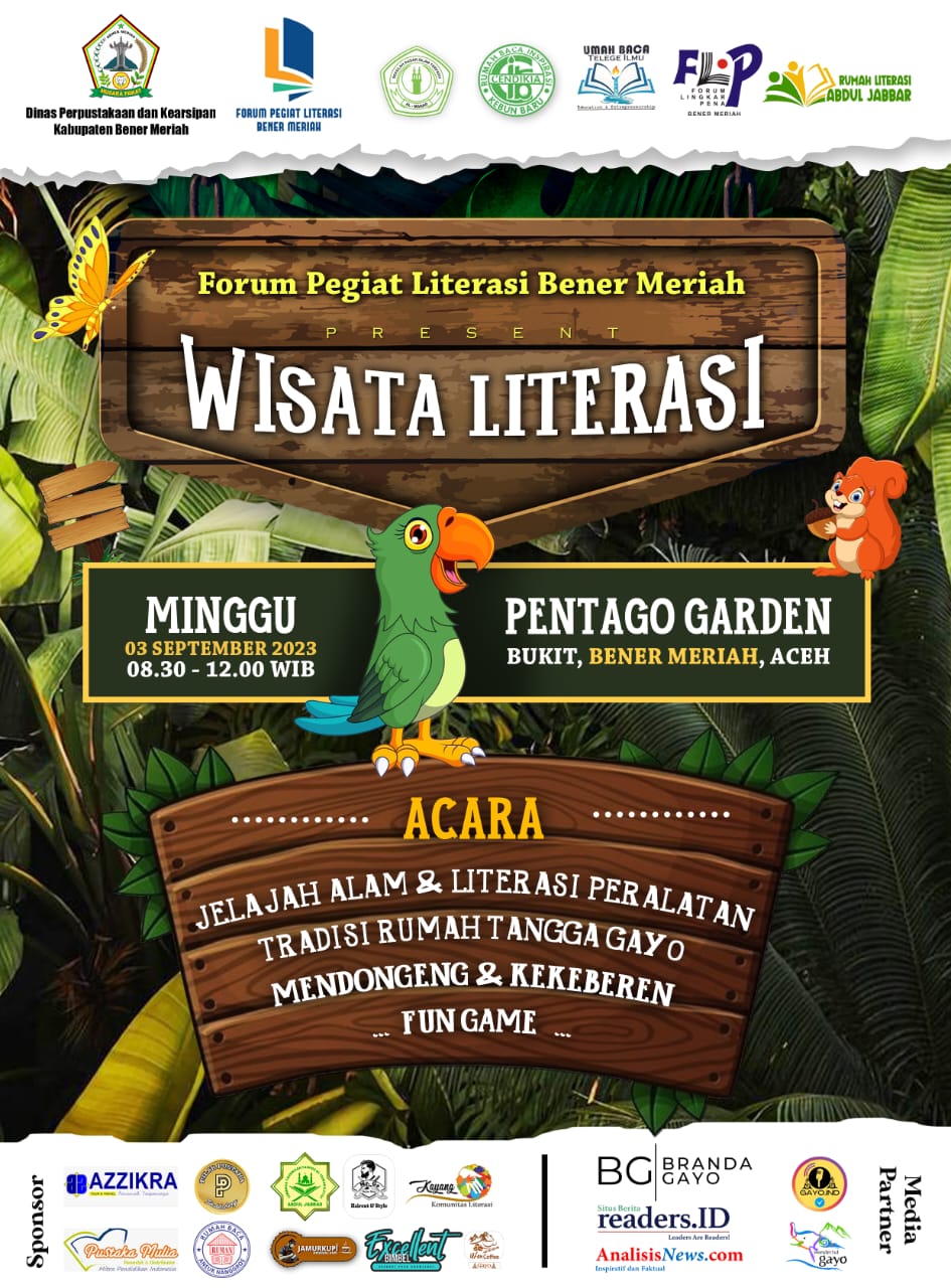 Segera, FPLBM dan DPKBM Akan Gelar Wisata Literasi