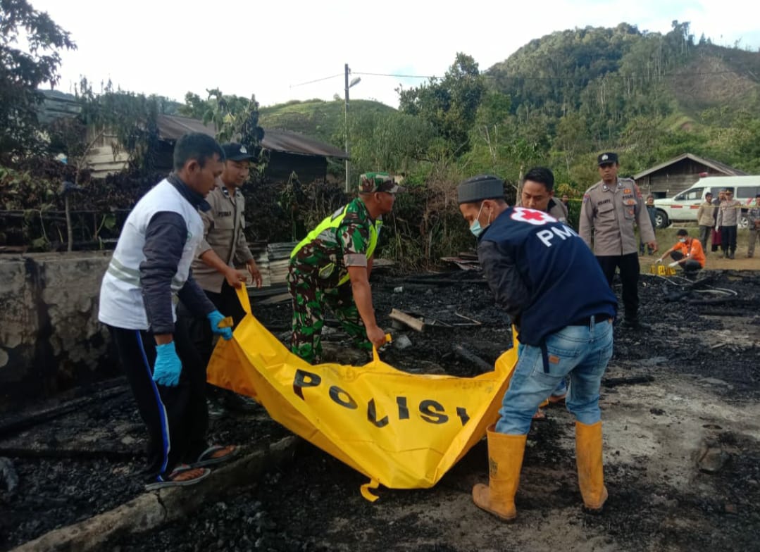Terlelap Tidur, Warga Bener Meninggal Dunia Akibat Terbakar Bersama Rumahnya