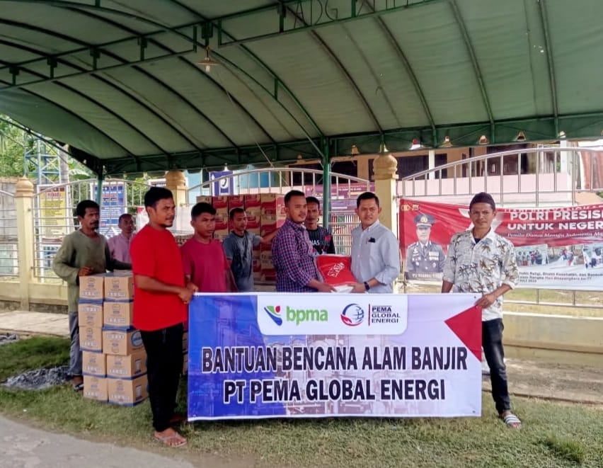 PGE Salurkan Bantuan untuk Korban Banjir di Sekitar Wilayah Operasi