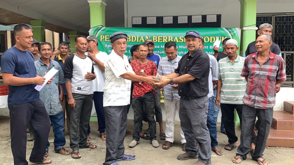 USK Beri Pelatihan Peningkatan Kesehatan Ternak kepada Masyarakat Blang Krueng, Banda Aceh