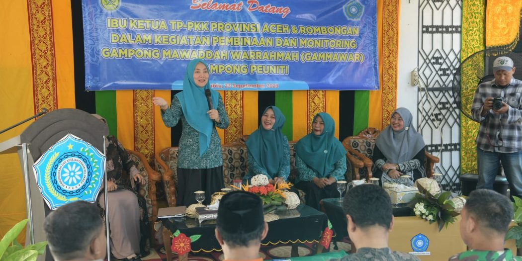 Gammawar Jadi Program PKK Aceh Untuk Tekan <i>Stunting</i> Tingkat Gampong