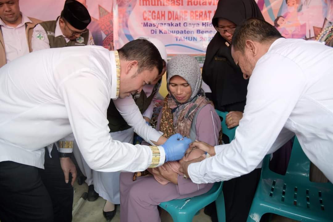 Pemerintah Kabupaten Bener Meriah Launching Pemberian Imunisasi Rotavirus untuk Balita