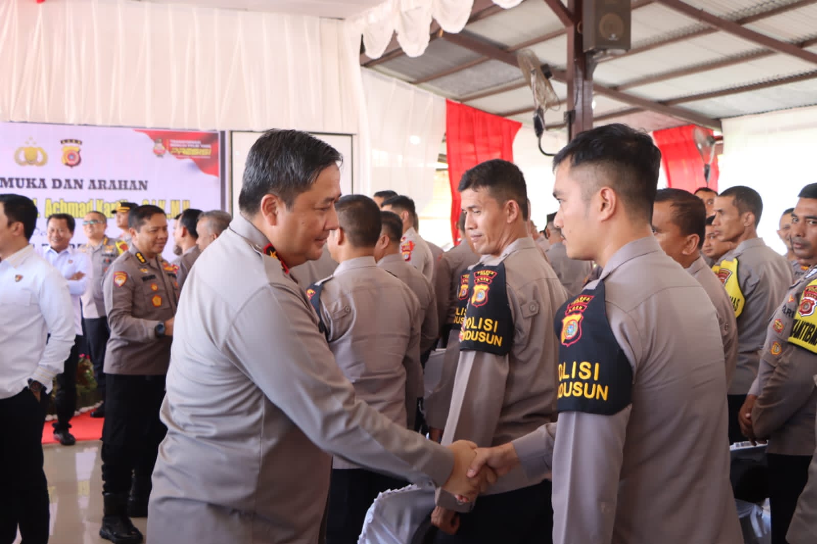 Kapolda Aceh Minta Personel Polres Pidie tidak Ada yang Menyalahgunakan Wewenang