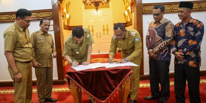 Pemkab Aceh Selatan Terima Pengelolaan Aset Tahura Trumon dari Pemerintah Aceh