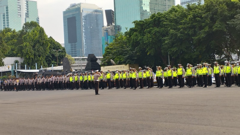 Polda Metro Jaya Siap Amankan Suasana Daftar Calon Tetap Pasangan Capres dan Cawapres