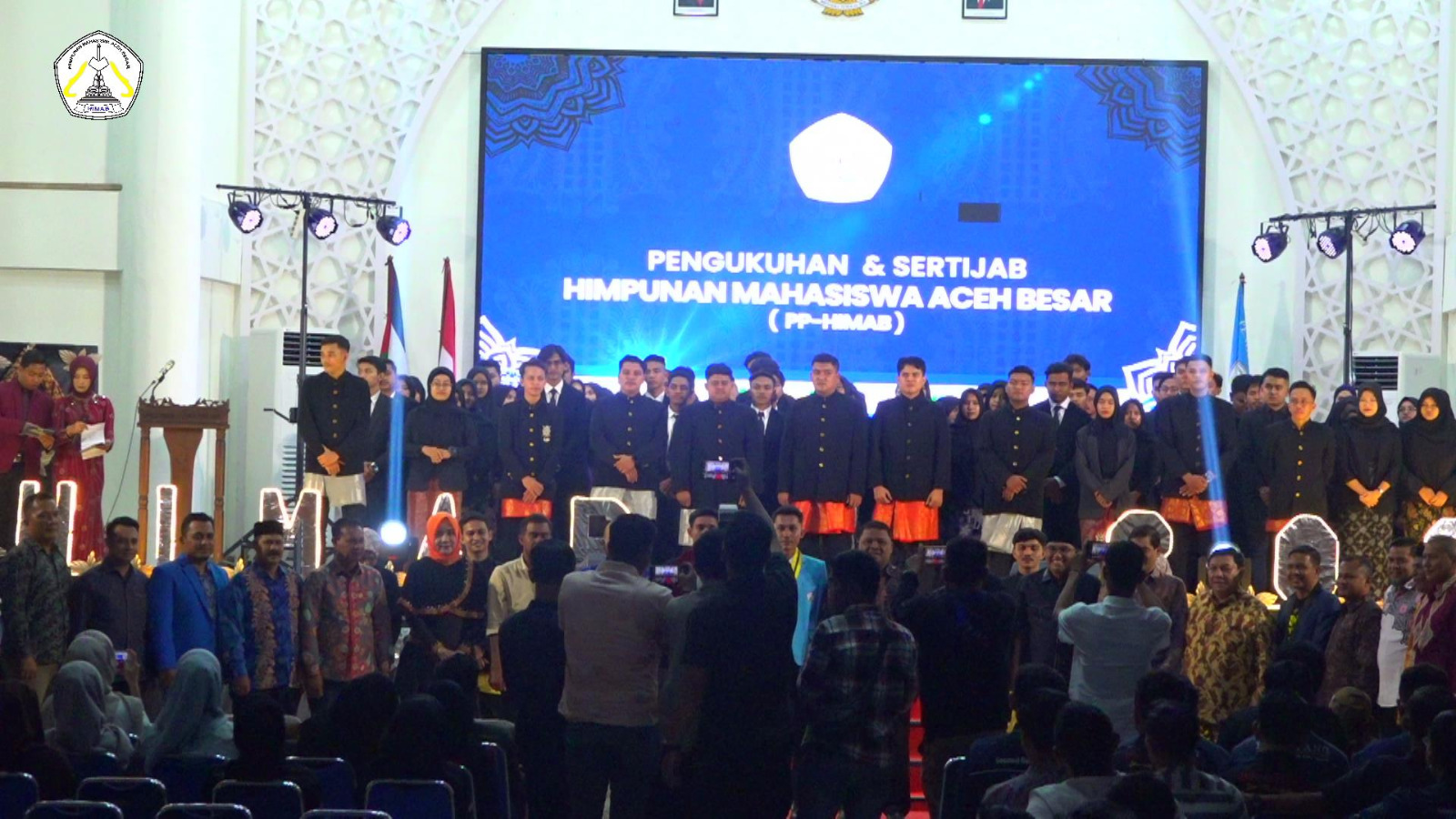 Pengukuhan Pengurus PP-HIMAB 2023-2025 Dibarengi Galang Dana untuk Palestina