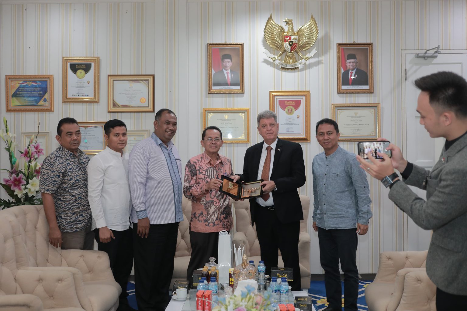Pemkot Banda Aceh Sambut Dubes Palestina