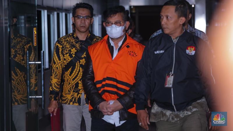 Ini Respon SYL Usai Firli Bahuri Ditetapkan Sebagai Tersangka Tindak Pidana Korupsi