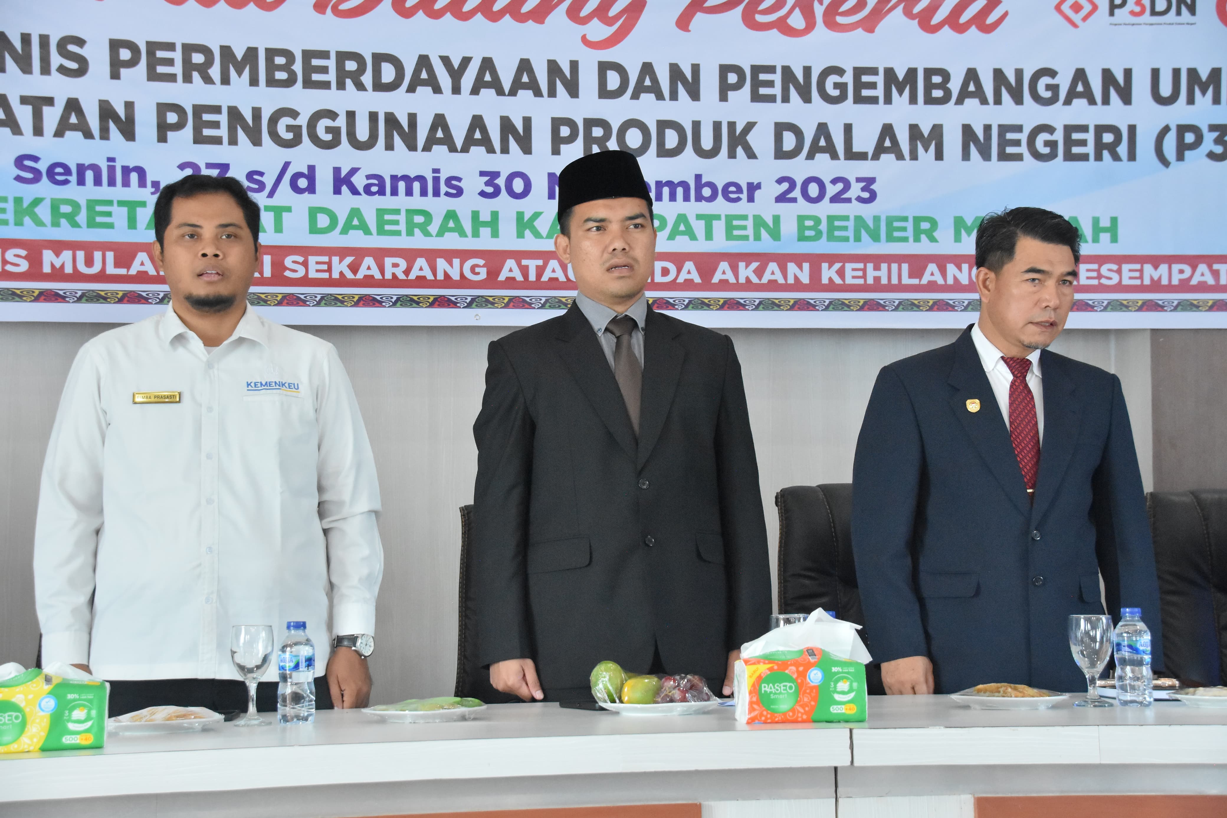 Pelaku UMKM di Bener Meriah Ikuti Bimtek P3DN