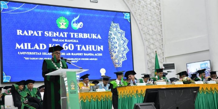Milad ke-60, Ini Kata Presiden Untuk UIN Ar Raniry