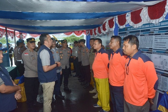 Forkopimda Sabang Tinjau Posko Keamanan dan Kebencanaan