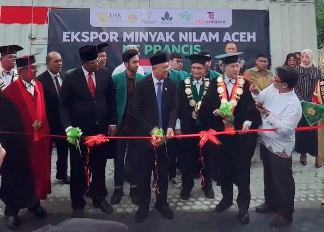 Nilai Ekspor Aceh Tahun 2023 Turun 18 Persen