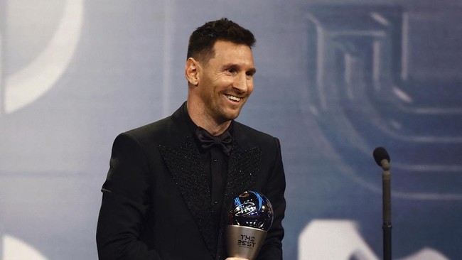 Raih FIFA Awards, Messi Kawinkan Gelar Pemain Terbaik Dunia 2023