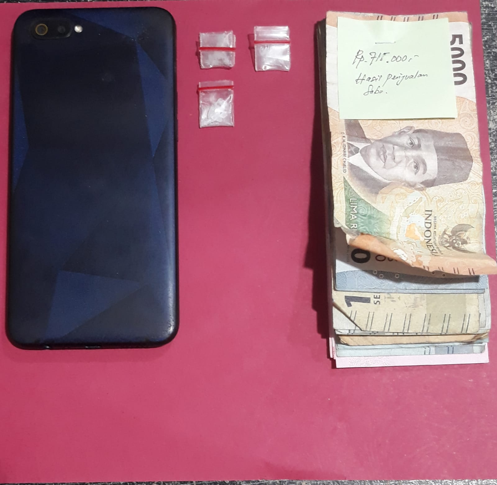 Pemilik Sabu 0,5 Gram Dibekuk di Banda Sakti