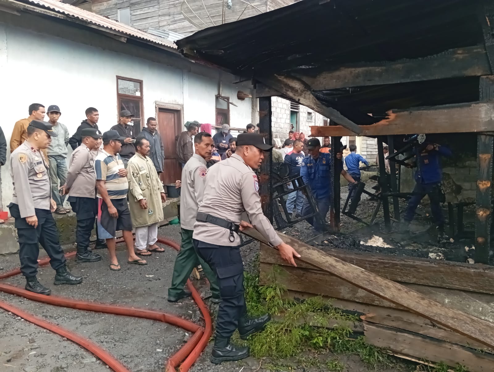 Empunya Bakar Rumah Sendiri di Bener Meriah