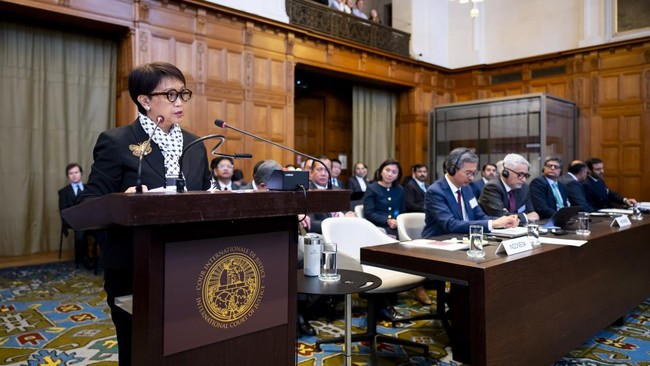 Menlu RI Kutip Netanyahu di Pidato ICJ