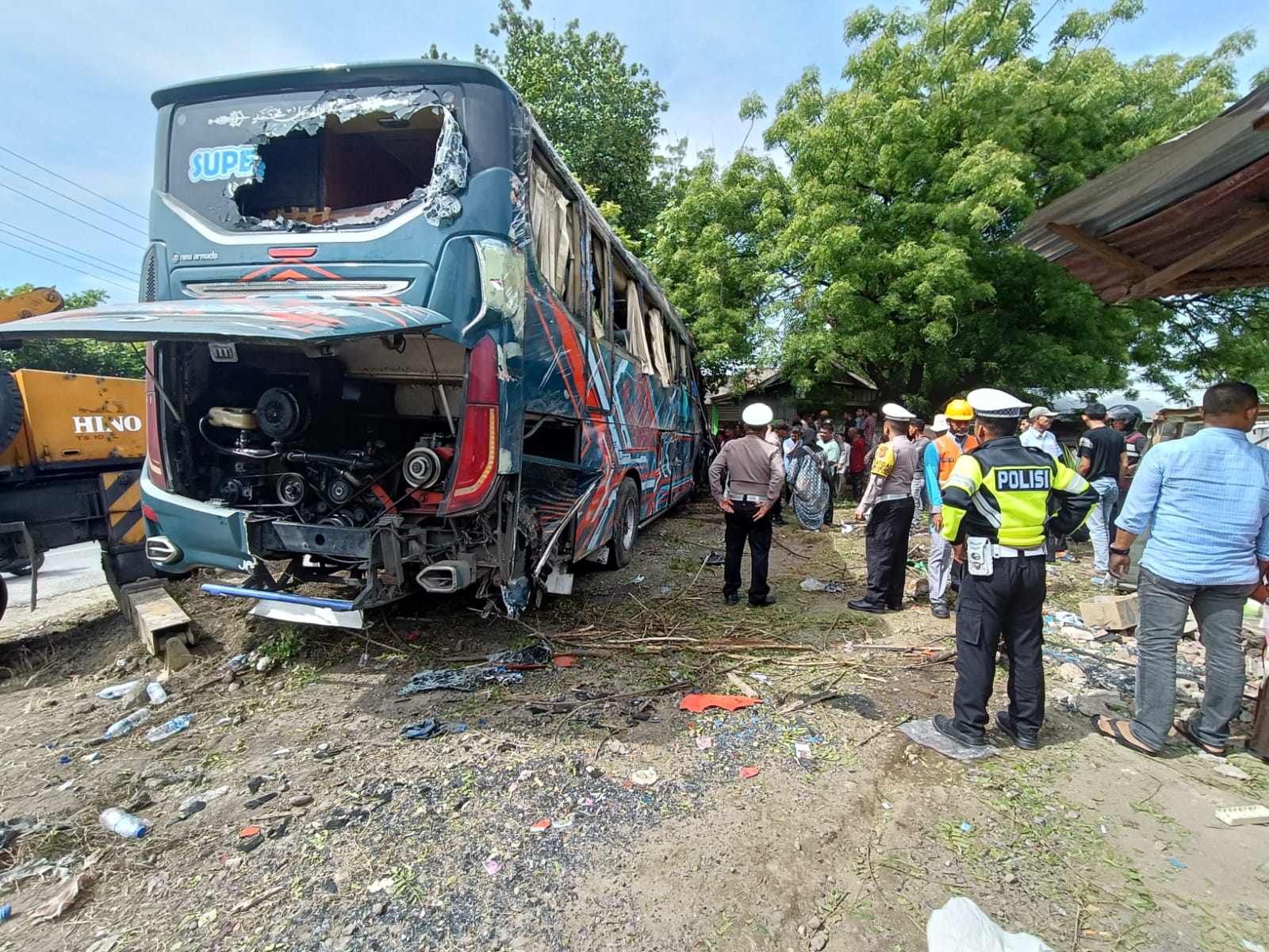 Kecelakaan Bus di Aceh Utara, 18 Penumpang Luka-Luka