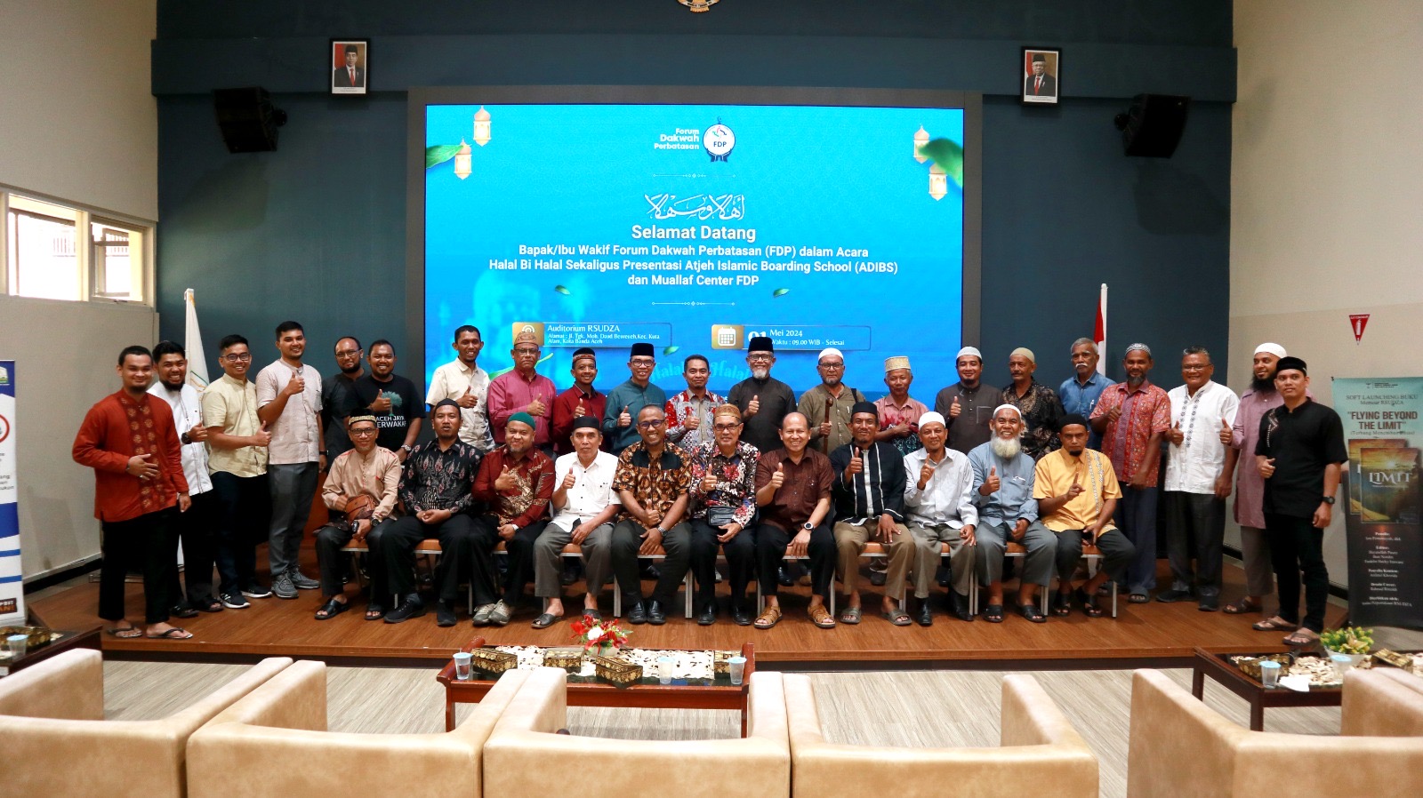 FDP Akan Bangun Islamic Boarding School dan Muallaf Center di Aceh