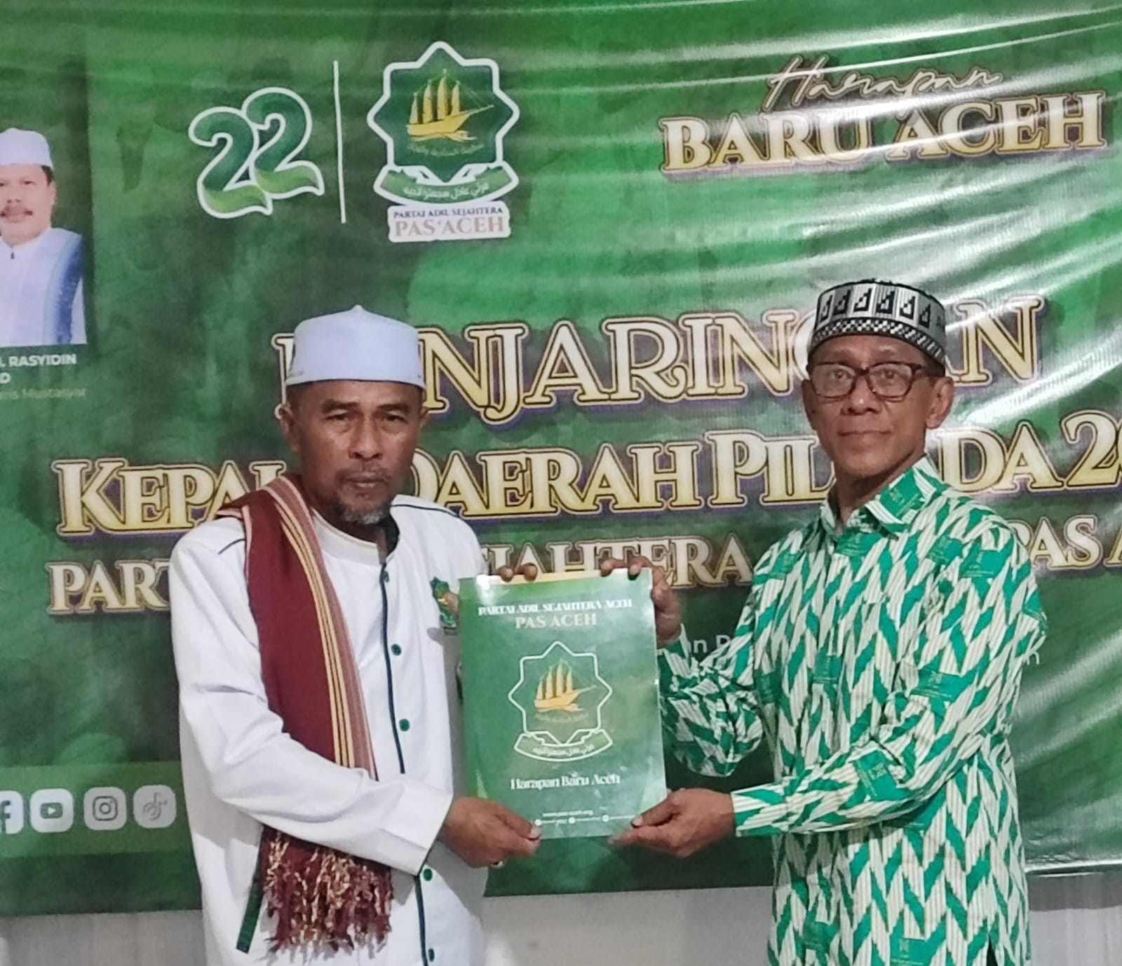 Maju Cagub, Prof Sanny Mendaftar ke PAS Aceh
