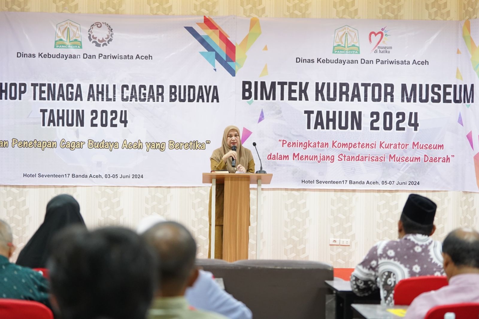 Disbudpar Bekali 35 Tenaga Ahli Perlindungan Cagar Budaya Aceh