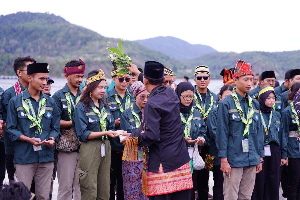 Rombongan Muhibah Budaya Jalur Rempah 2024 Tiba di Sabang dengan KRI Dewaruci