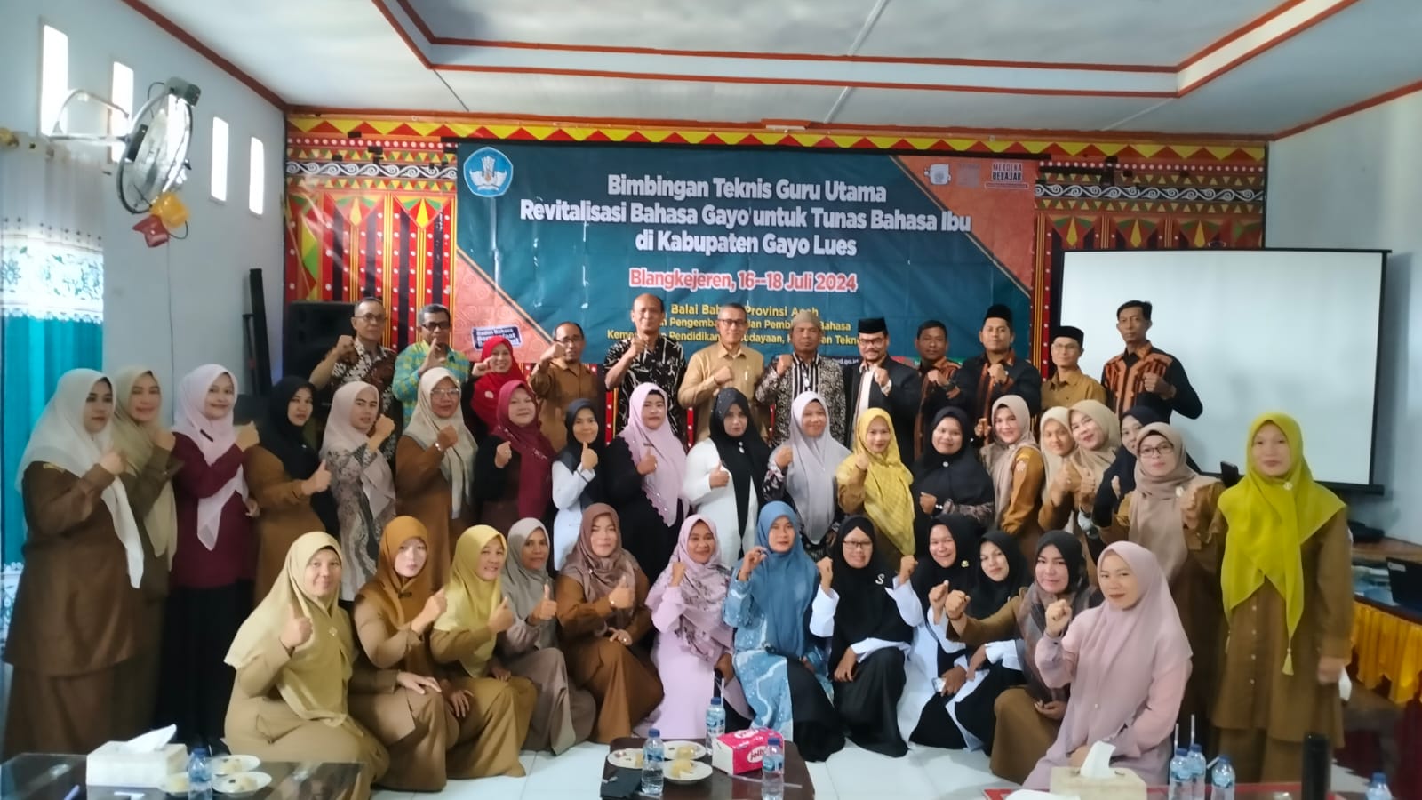 Balai Bahasa Gelar Bimtek di Gayo Lues