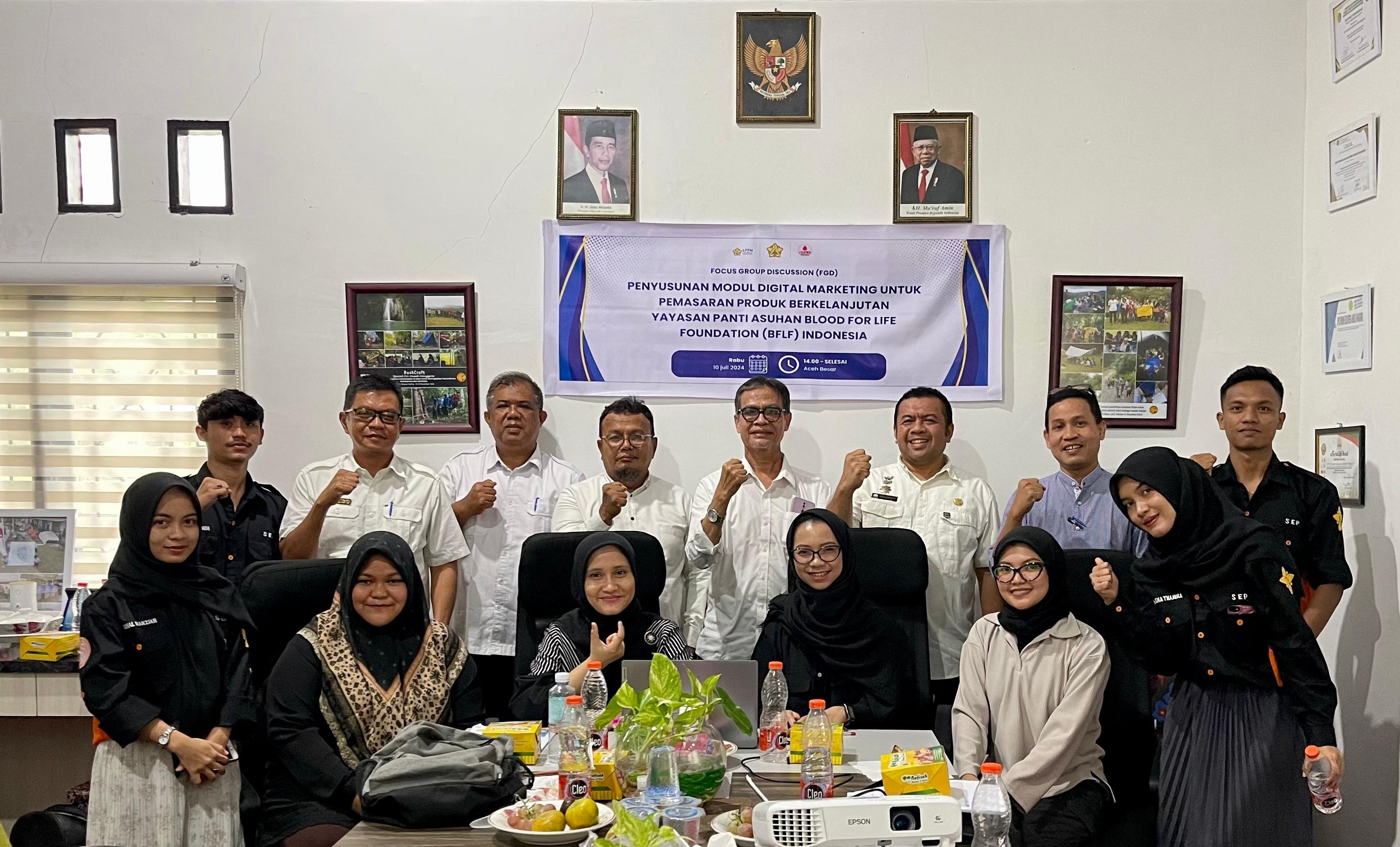 USK Gelar FGD Digital Marketing untuk Panti Asuhan BFLF Indonesia