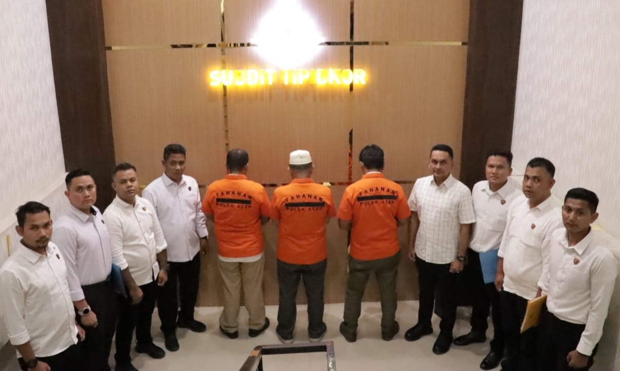 Polda Tahan 3 Tersangka Korupsi Pengadaan Wastafel
