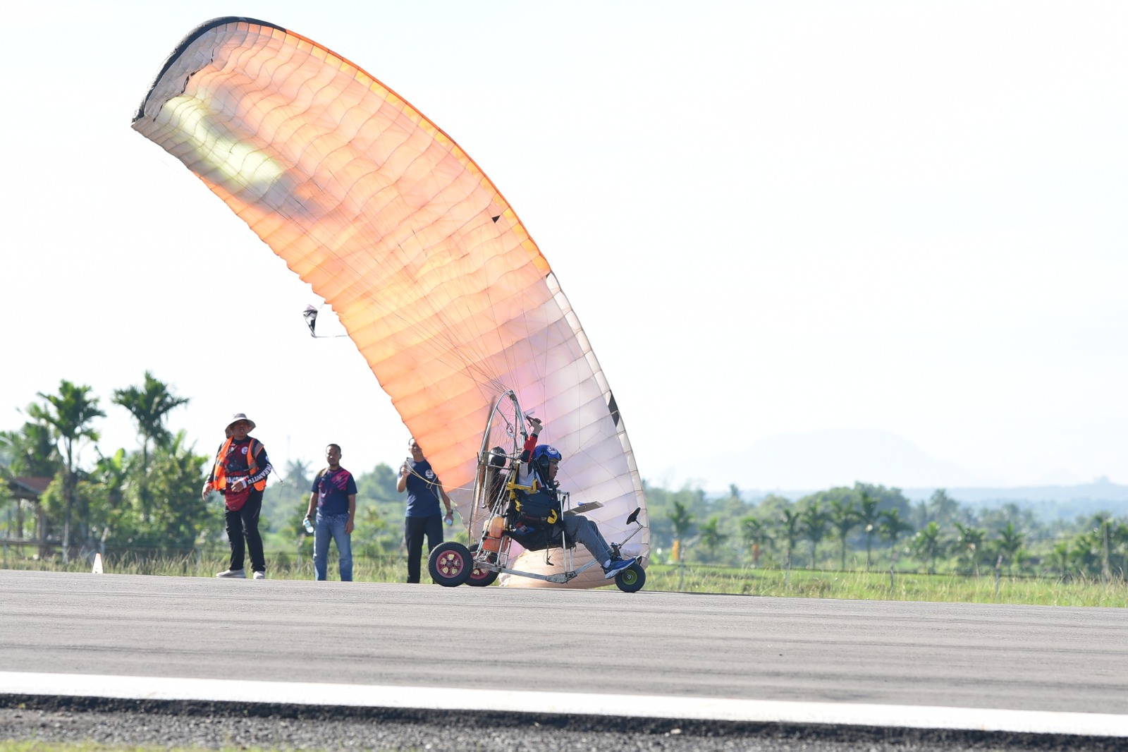 Jabar Juara Umum Paramotor, Aceh Peringkat Dua