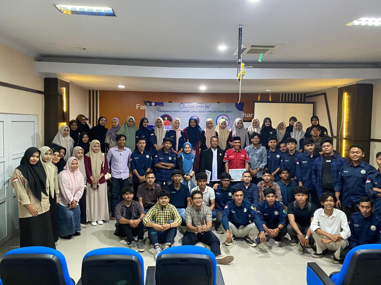 Prodi Ilmu Politik Gelar Diskusi Terkait Eksitensi Partai Politik Lokal dalam Pilkada Aceh 2024
