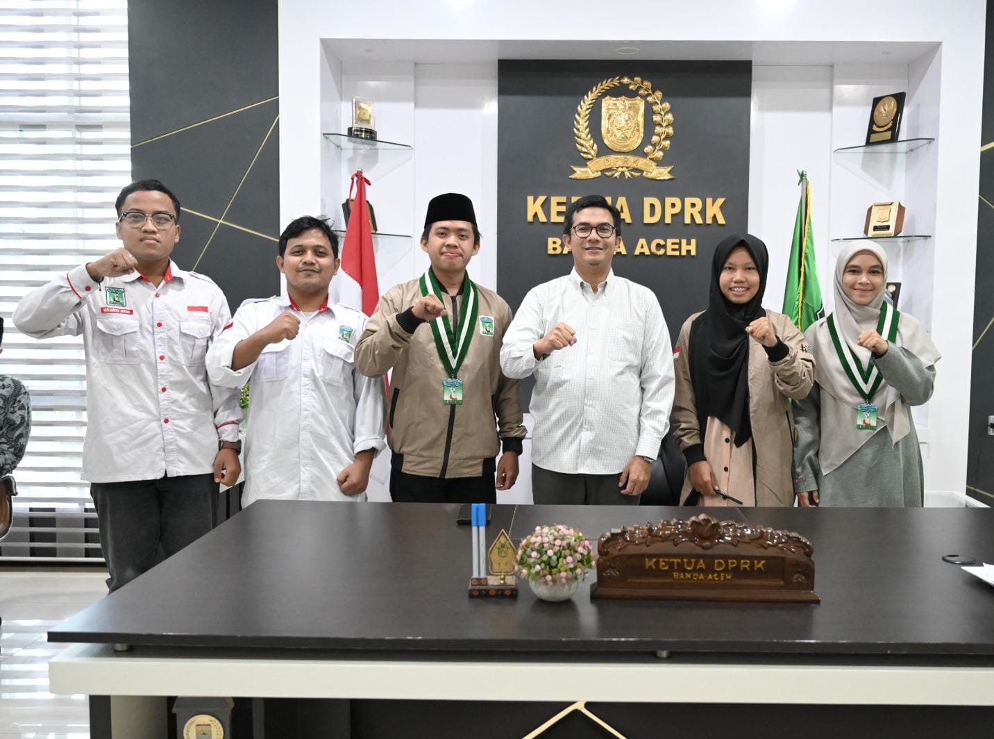 KAMMI Banda Aceh Audiensi dengan Ketua DPRK Banda Aceh