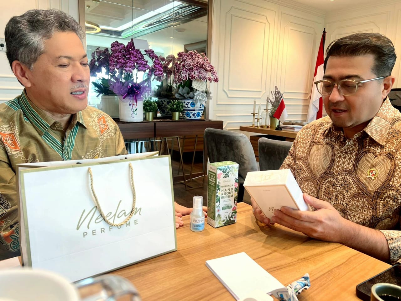 Rektor USK Bertemu Menekraf Inisiasi Kerjasama Hilirisasi Nilam