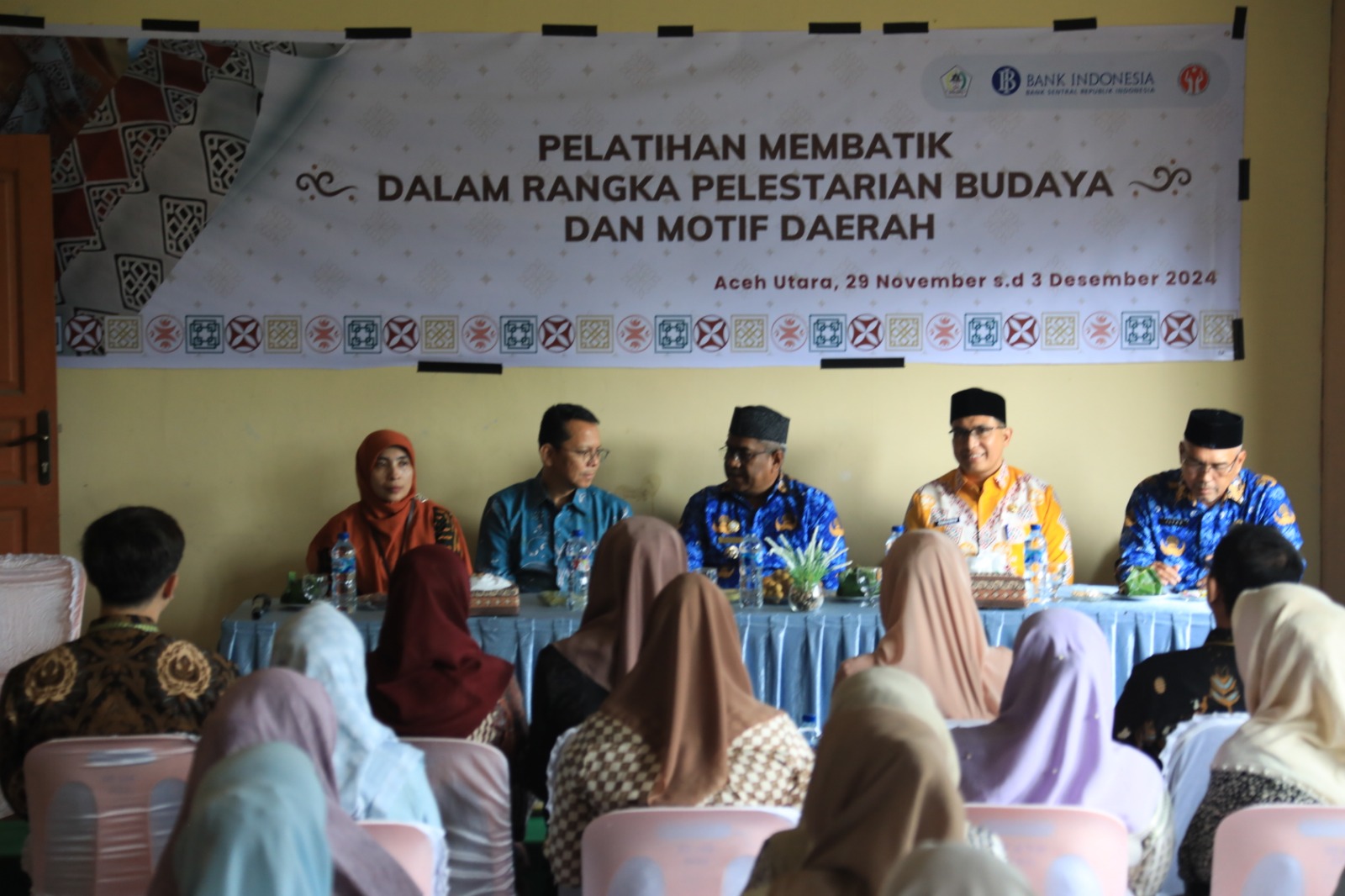 Dekranasda Aceh Utara Gelar Pelatihan Membatik, Dorong Produksi Batik Lokal